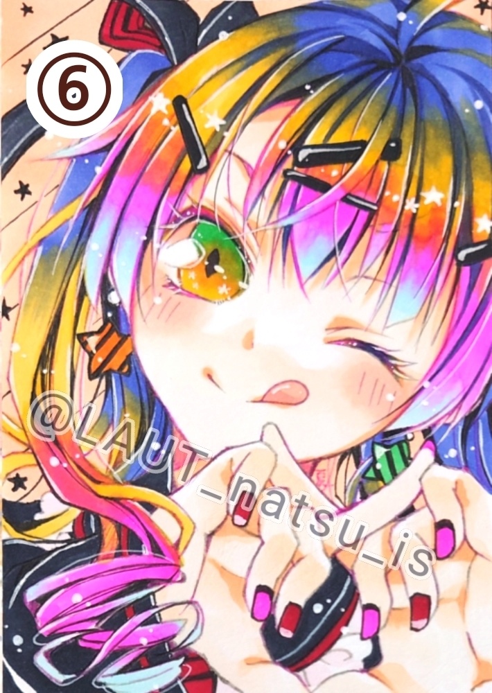 原画【長髪キャラ】シリーズ