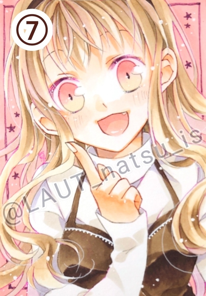 原画【長髪キャラ】シリーズ