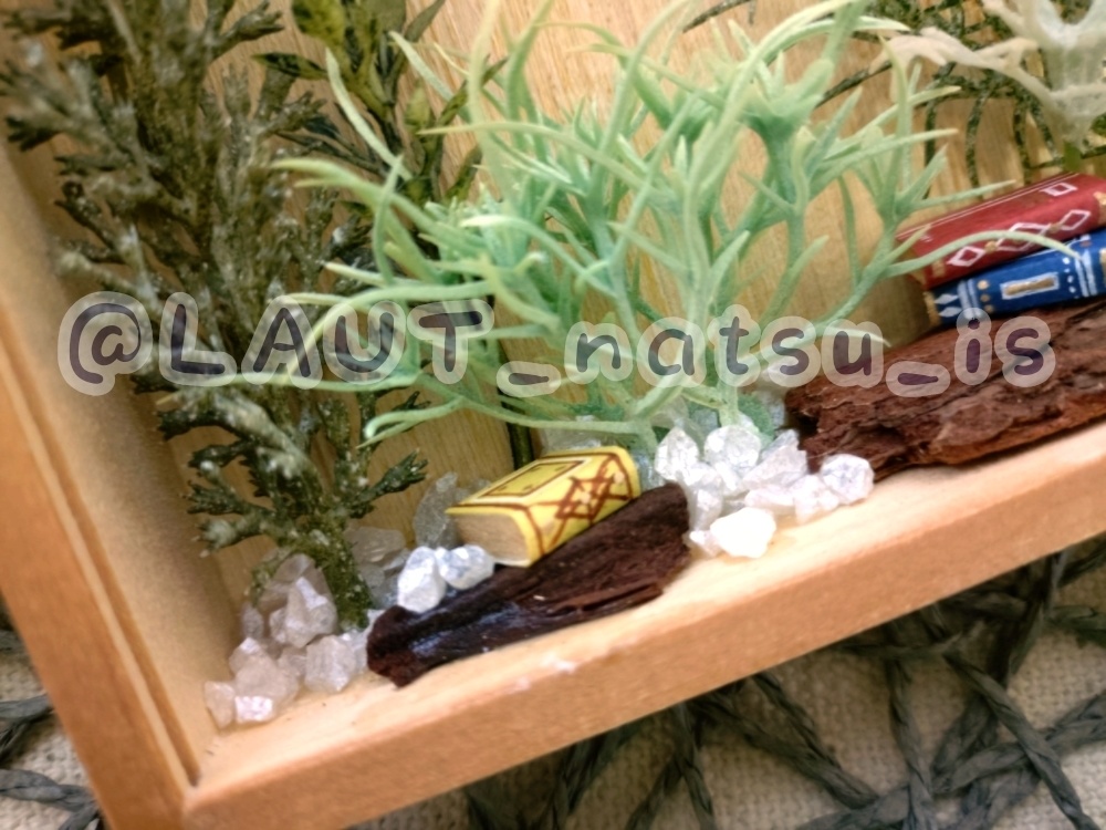 ミニチュア作品【秘密の庭】