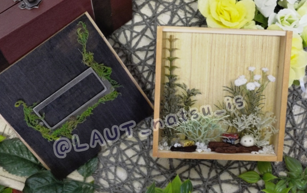 ミニチュア作品【秘密の庭】