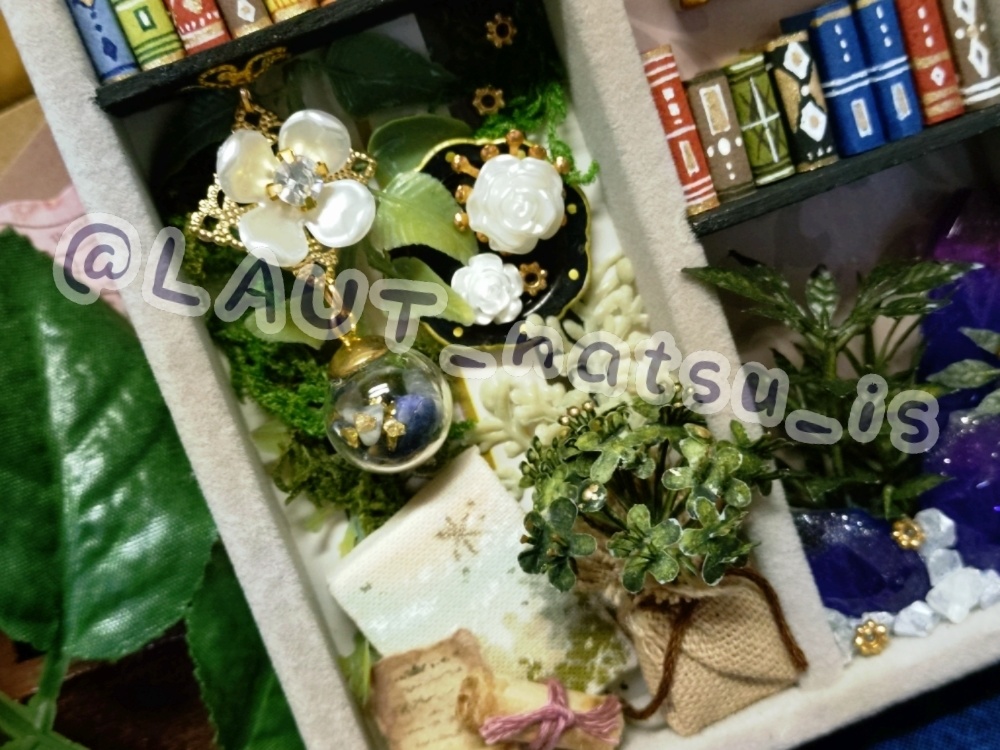 ミニチュア作品【旅人が見た世界】