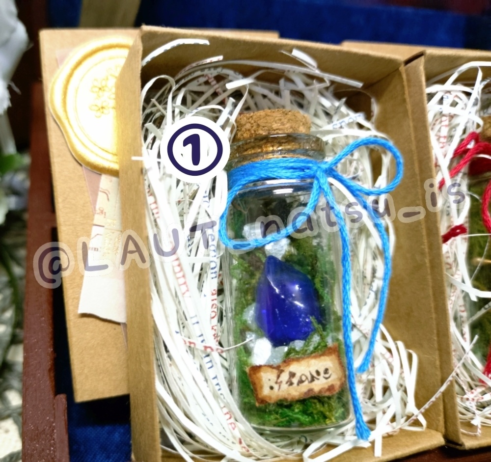 ミニチュア作品【旅人の小瓶】