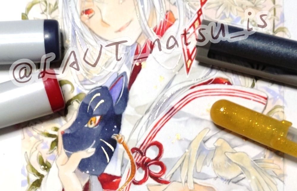 原画【白髪君】シリーズ