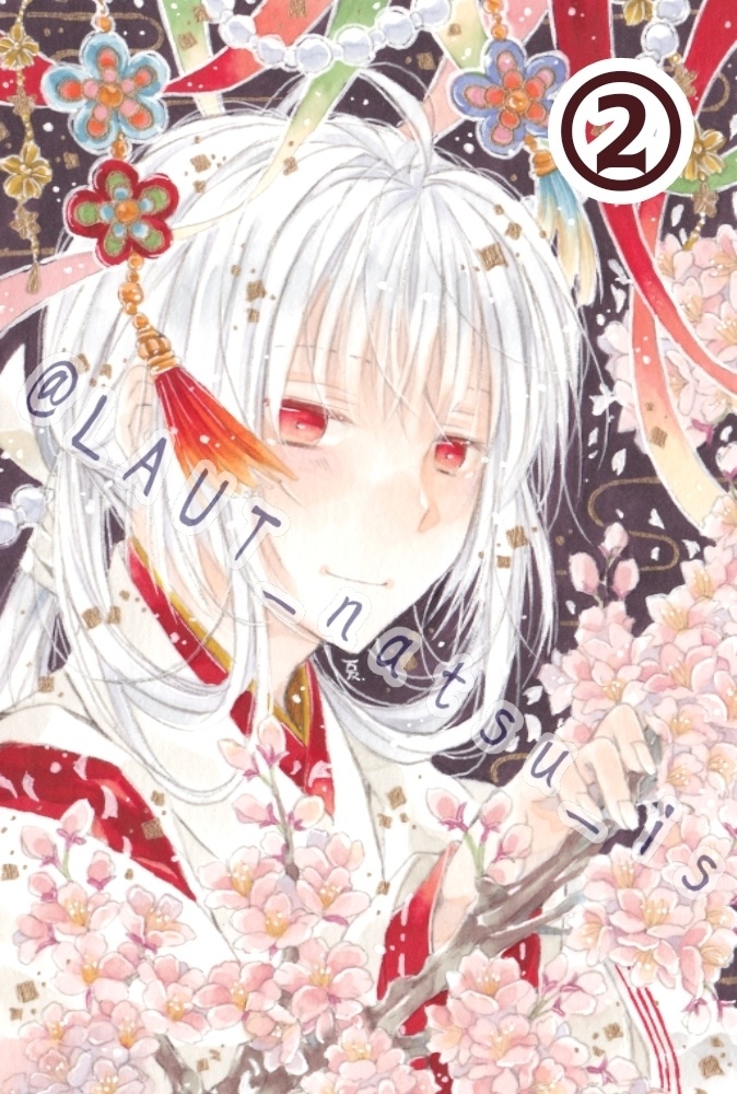 原画【白髪君】シリーズ