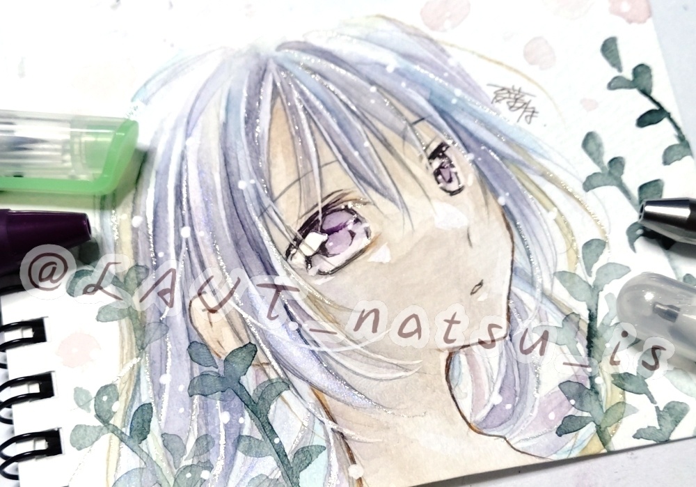 原画【絵墨シリーズ】ミニスケッチブック