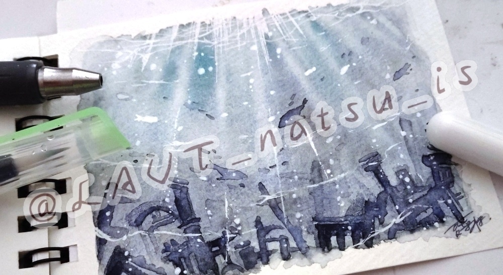 原画【絵墨シリーズ】ミニスケッチブック