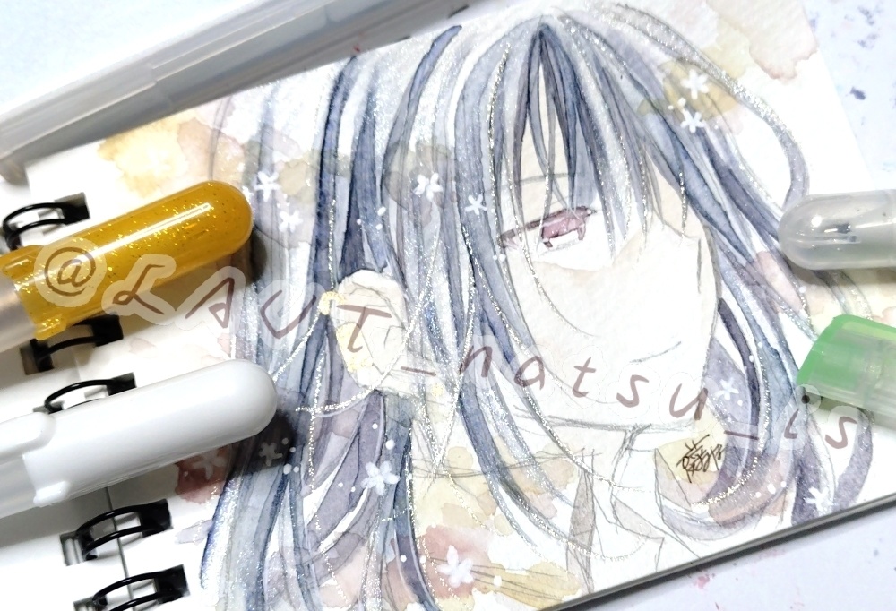 原画【絵墨シリーズ】ミニスケッチブック