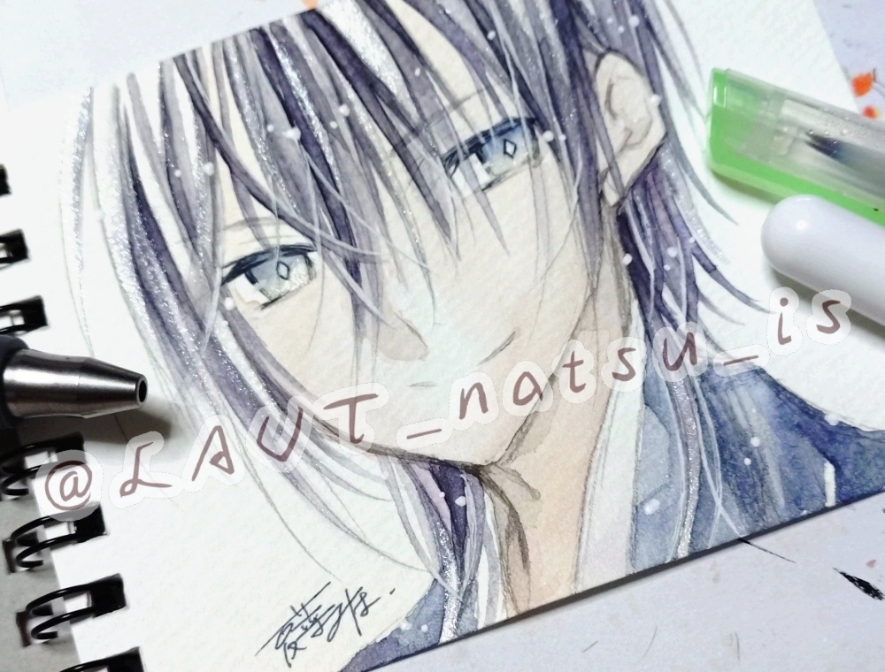 原画【絵墨シリーズ】ミニスケッチブック