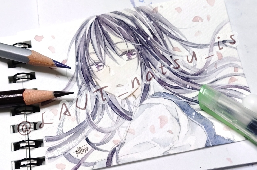 原画【絵墨シリーズ】ミニスケッチブック