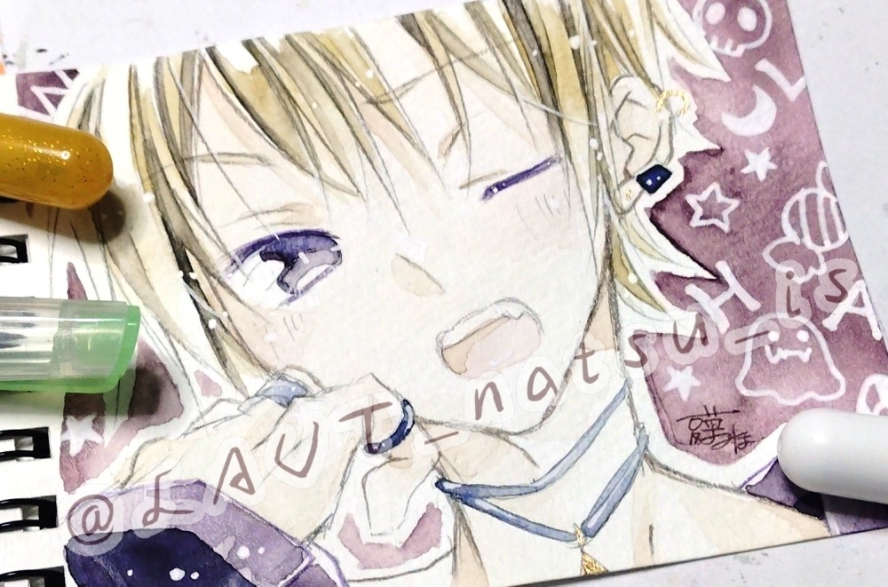 原画【絵墨シリーズ】ミニスケッチブック