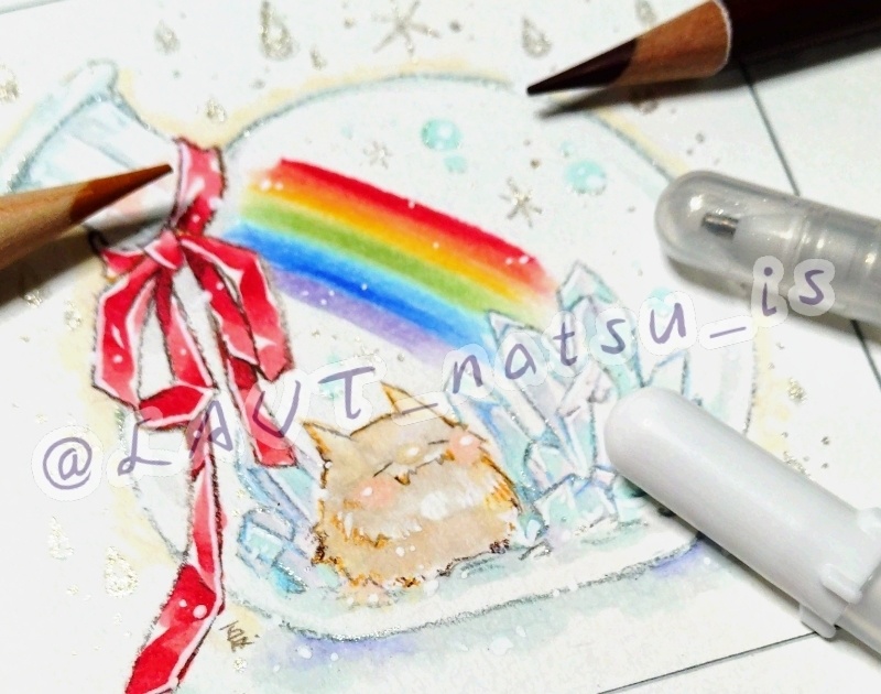 原画【雨上がりの虹に唄う】シリーズ