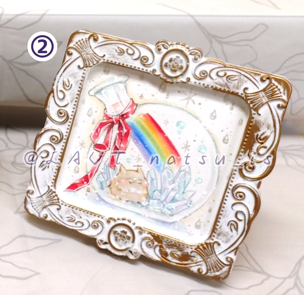 原画【雨上がりの虹に唄う】シリーズ