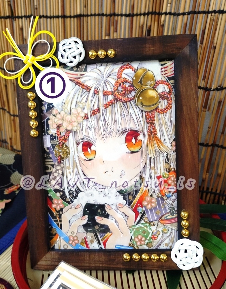原画【装飾額縁シリーズ】