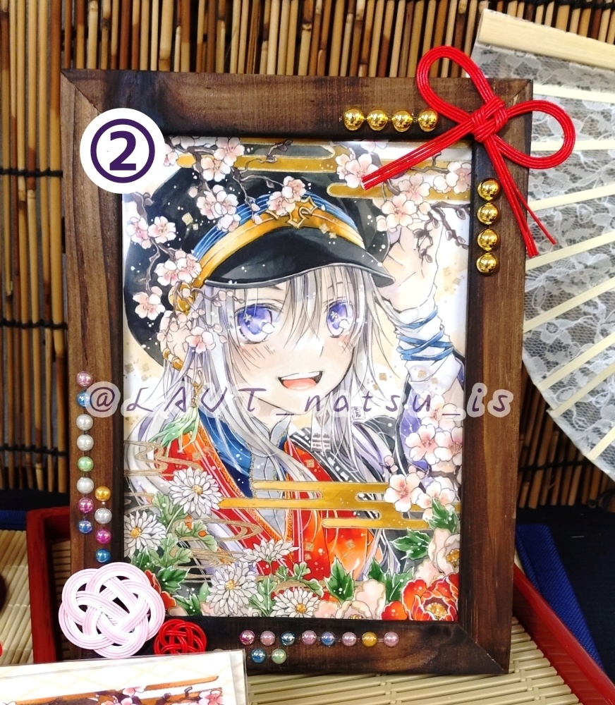 原画【装飾額縁シリーズ】