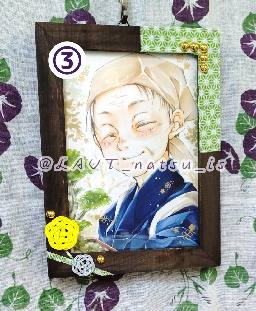 原画【装飾額縁シリーズ】