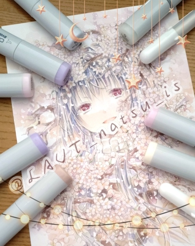 原画【桜の魔物】