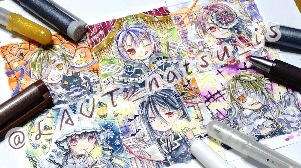 原画【ハロウィンナイト】シリーズ