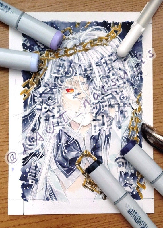 原画【アルビノの森】シリーズ