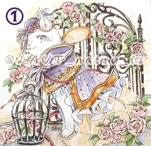 原画【猫のカーニバル】シリーズ