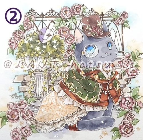 原画【猫のカーニバル】シリーズ