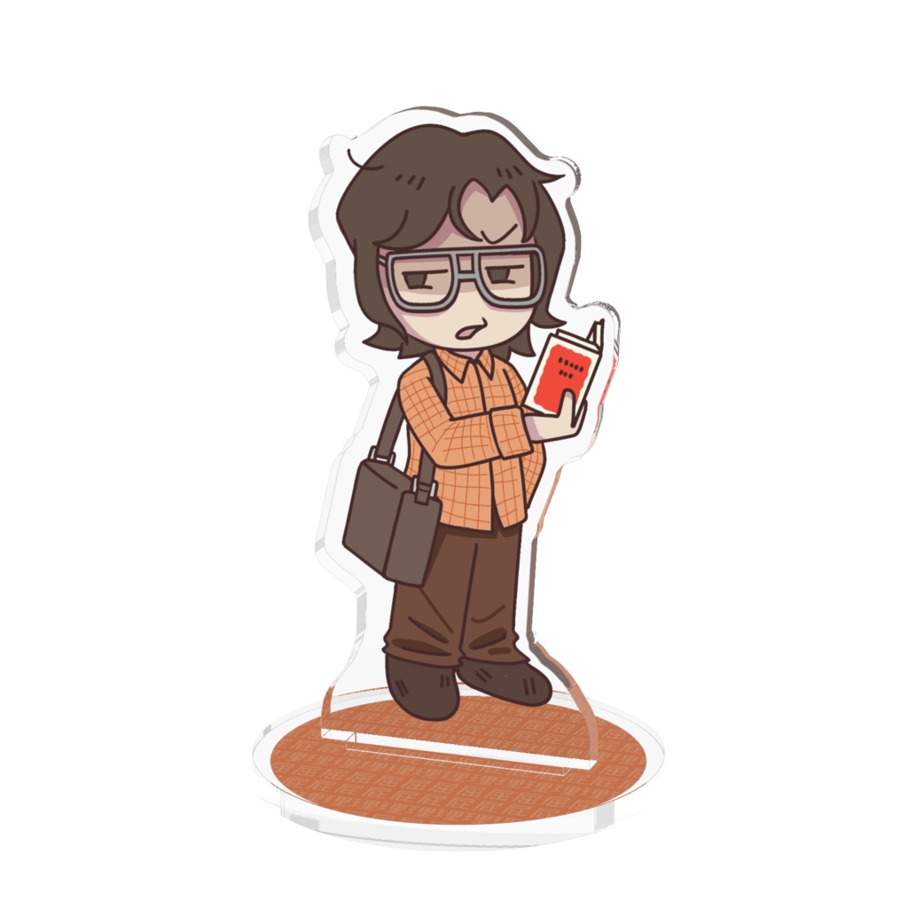 創作キャラ「アンドウ」　アクスタ　70㎜