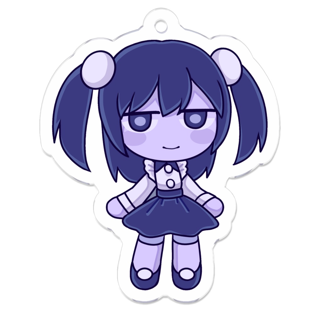 創作キャラ　ぷちアクキー