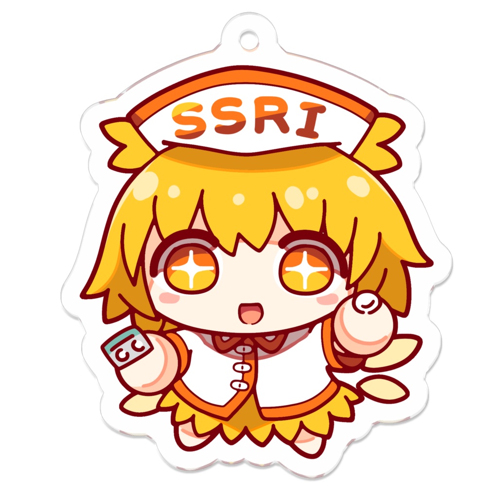 SSRIちゃん　ぷちアクキー pixivFACTORYばーじょん