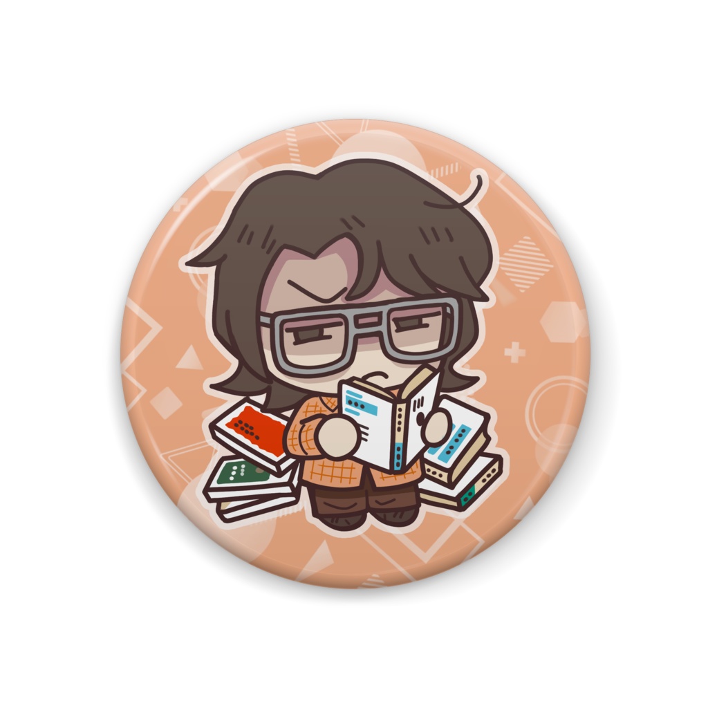 創作キャラ「アンドウ」　ミニ缶バッジ