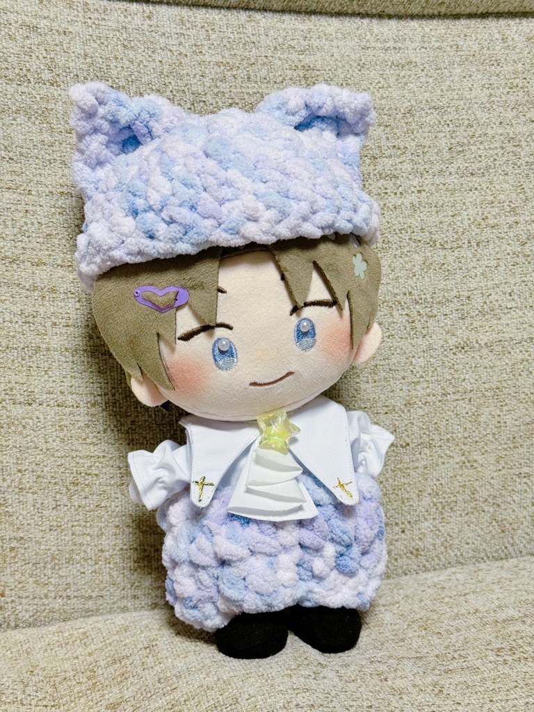 わんぱく用ねこみみ、うさ耳帽子、パンツセット