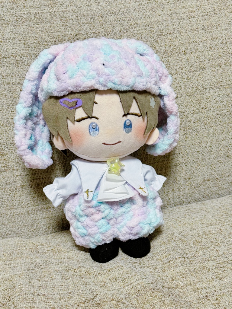 わんぱく用ねこみみ、うさ耳帽子、パンツセット