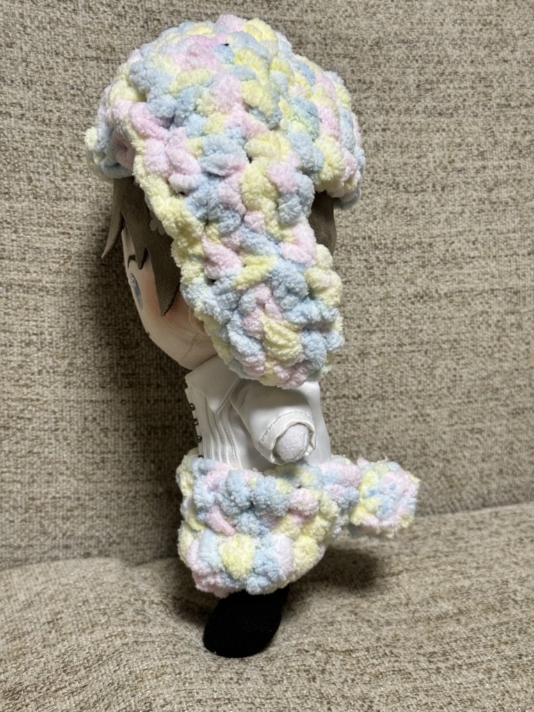 わんぱく用ねこみみ、うさ耳帽子、パンツセット