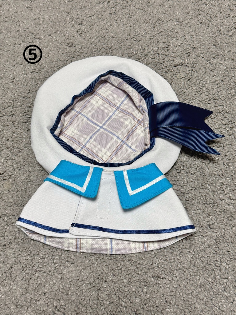 セーラーケープ・ベレー帽セット