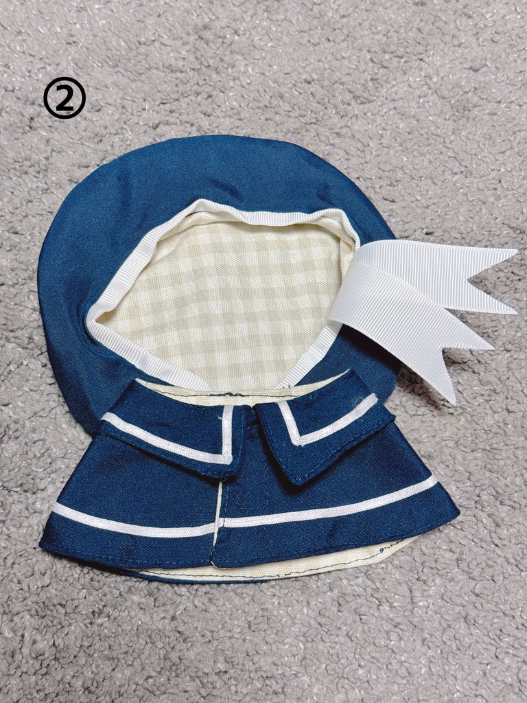 セーラーケープ・ベレー帽セット