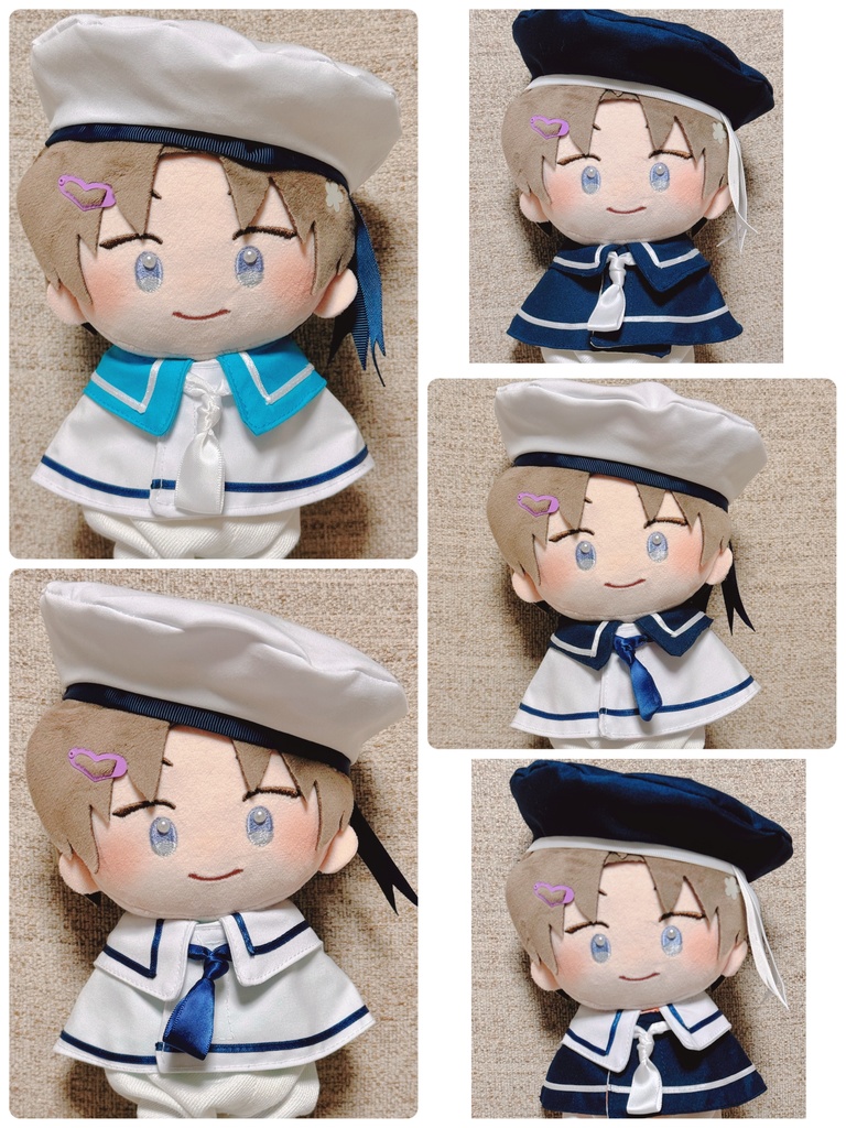 セーラーケープ・ベレー帽セット