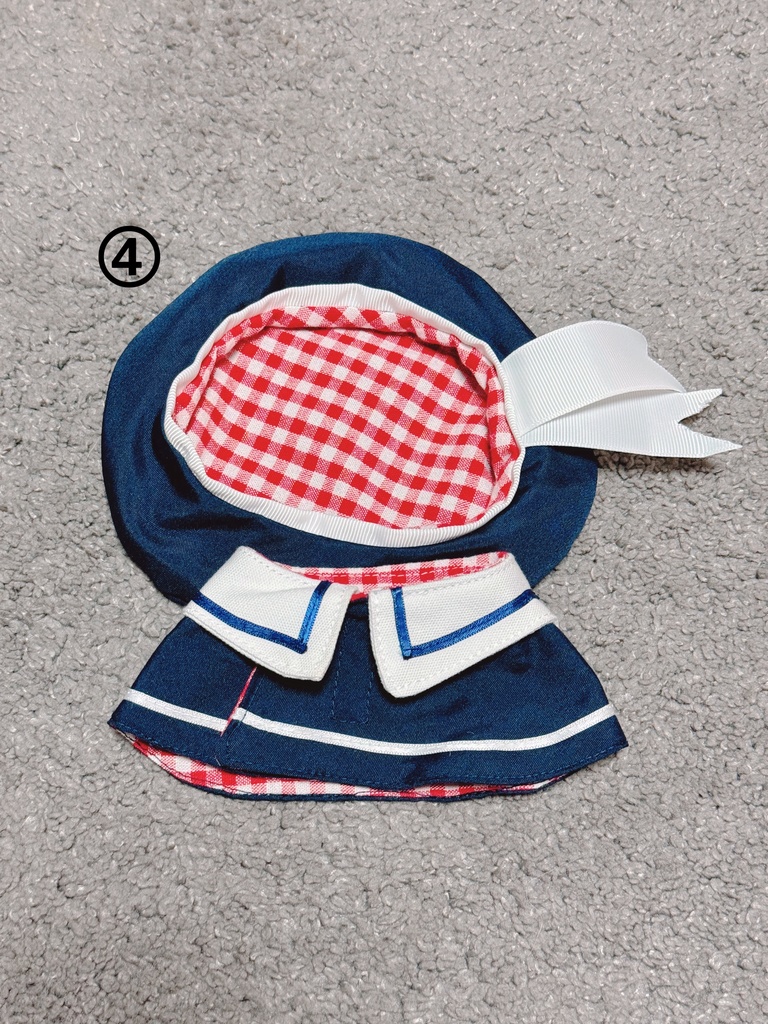 セーラーケープ・ベレー帽セット