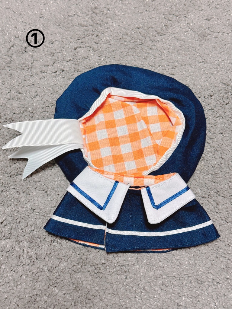 セーラーケープ・ベレー帽セット