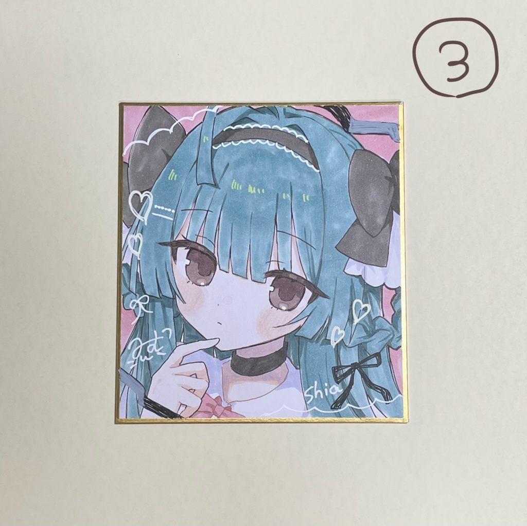 ありがとう色紙 各種