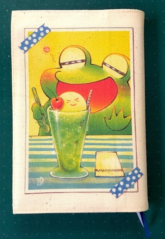 ブックカバー【大好きクリームソーダ】