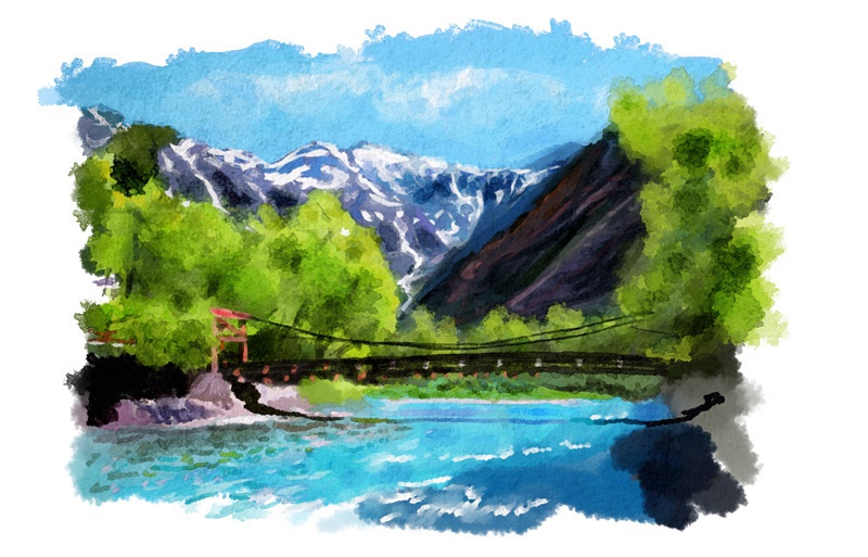 NAGANO風景トートバッグ