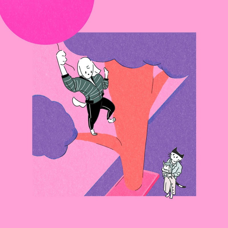 ネコ・ゴールデンレトリバー・カワウソ ファミリー