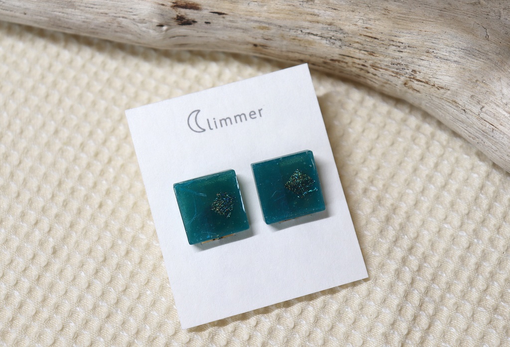 21世紀の枕草子イヤリング「晩夏」