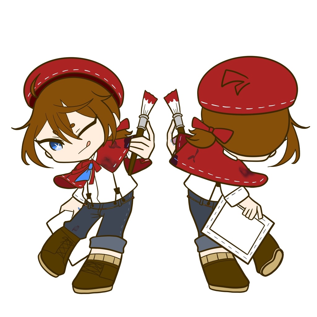 第五人格 画家R衣装 ダイカットアクリルキーホルダー