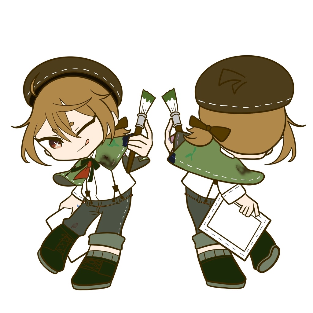 第五人格 画家R衣装 ダイカットアクリルキーホルダー