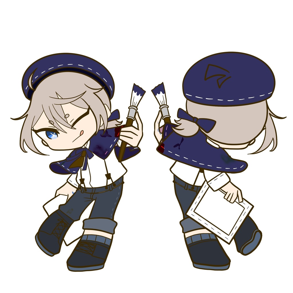 第五人格 画家R衣装 ダイカットアクリルキーホルダー