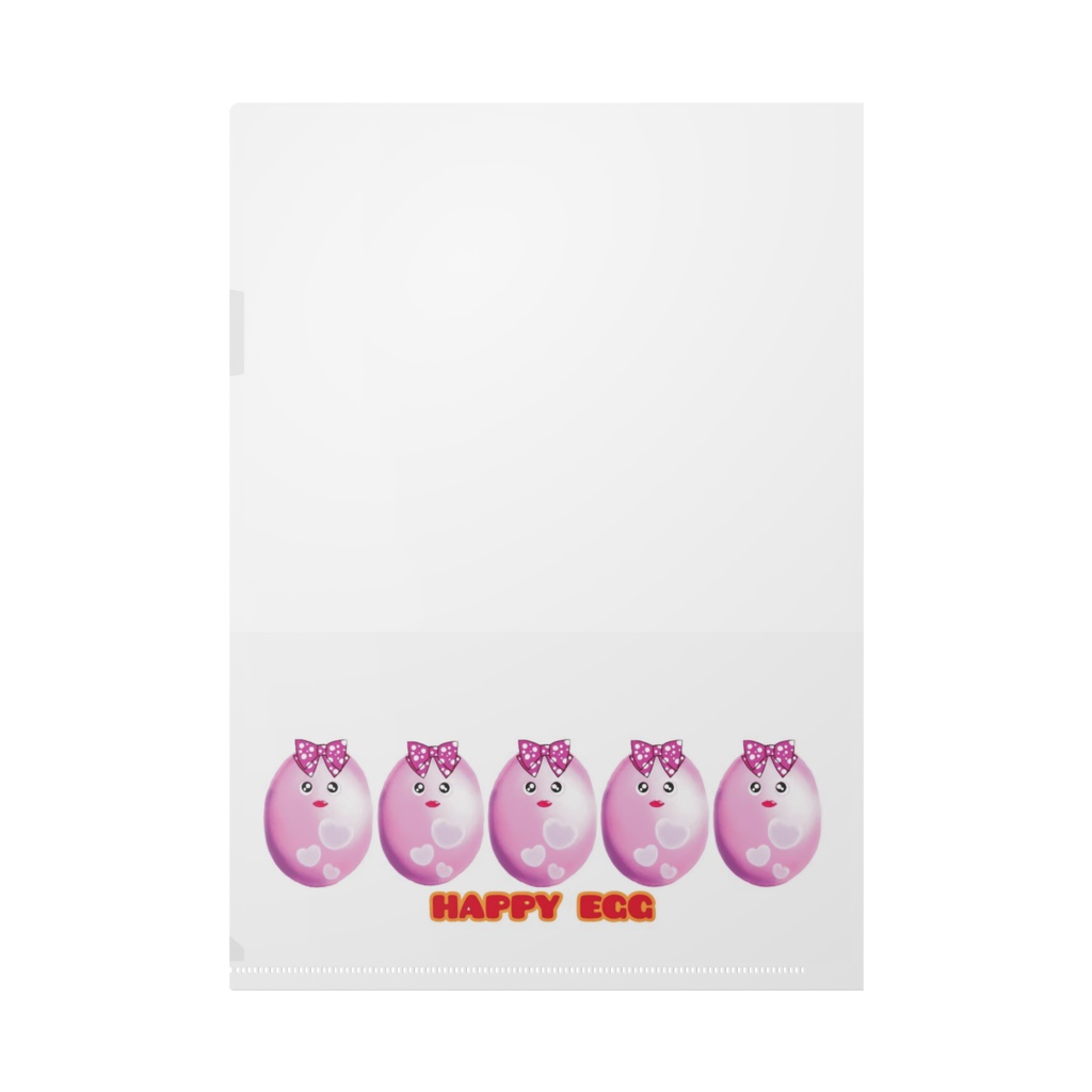 ハッピーエッグクリアファイル①