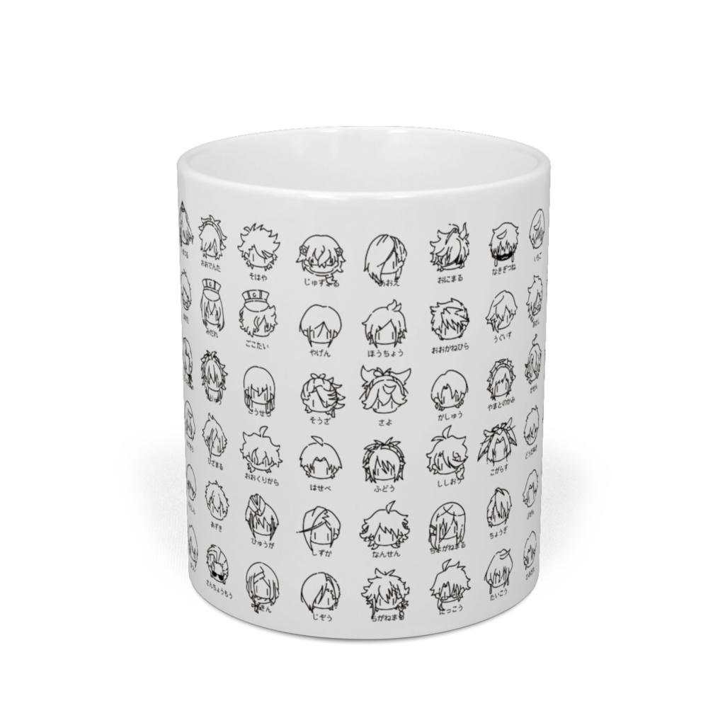 刀剣男士一覧マグカップ(オンデマンド販売)