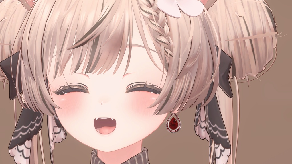 とってもシンプル宝石イヤリング