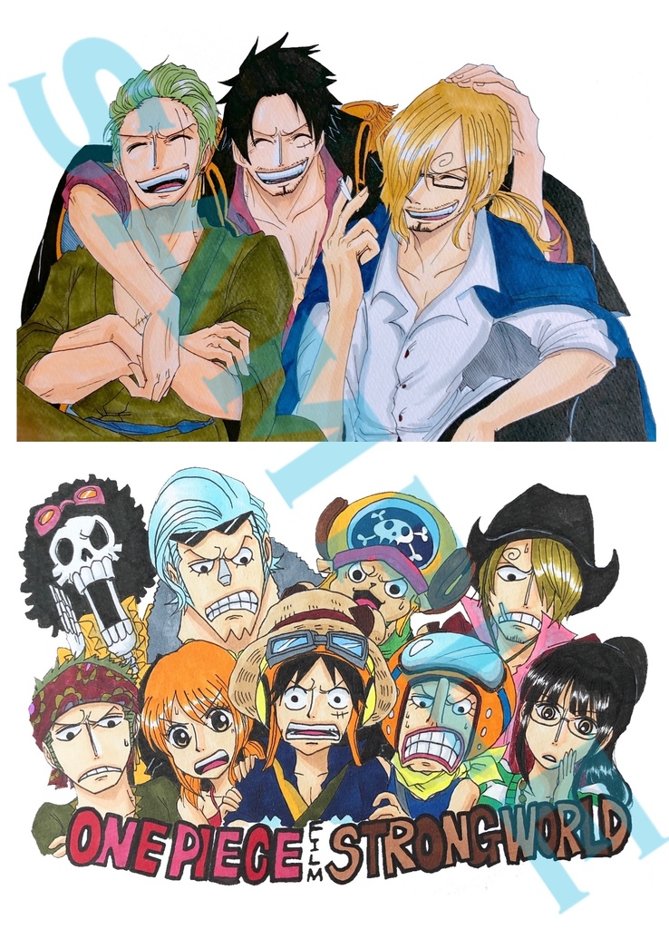 イラスト集(一味、ZS、その他)