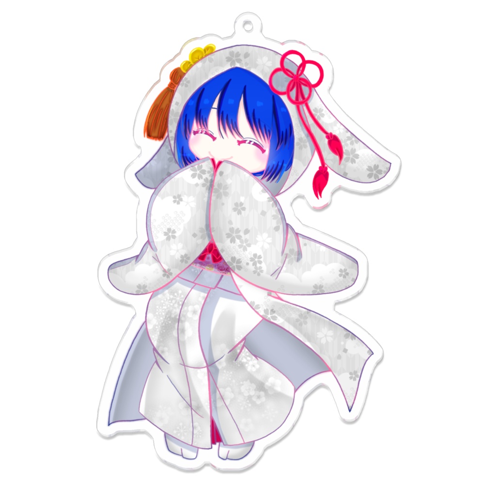 白無垢ウミ アクリルキーホルダー