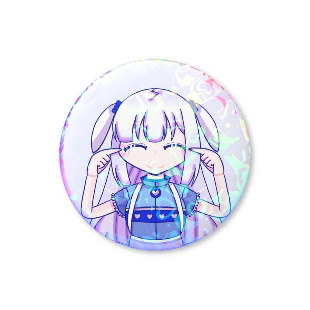 ホログラム缶バッジ